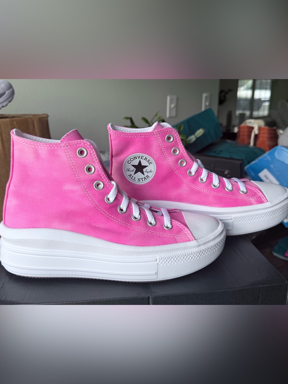 Converse Chuck Taylor All Star Move Platform Color Splash